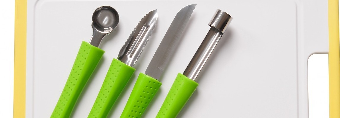green utensils